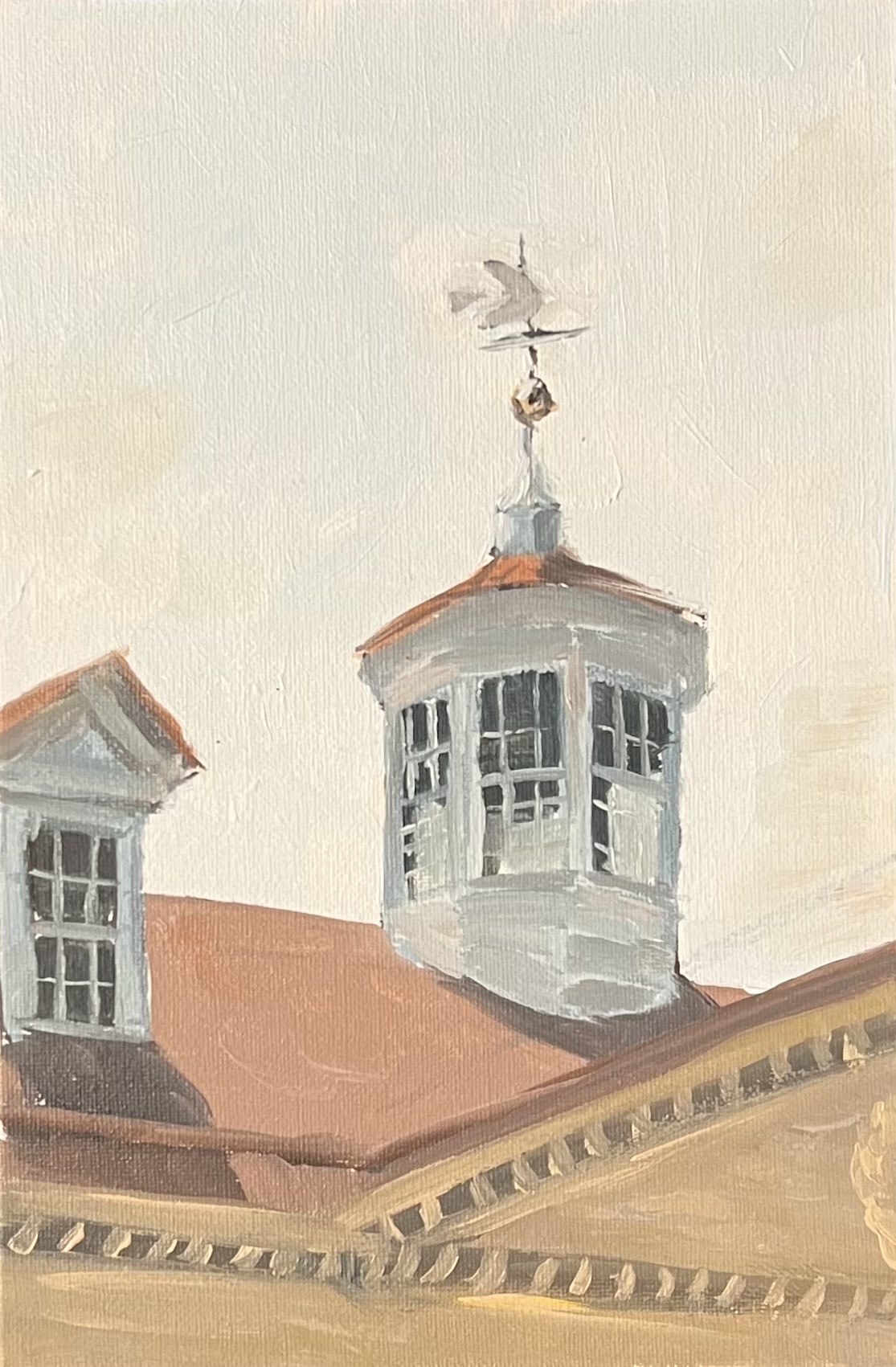 Cupola — Oil on panel